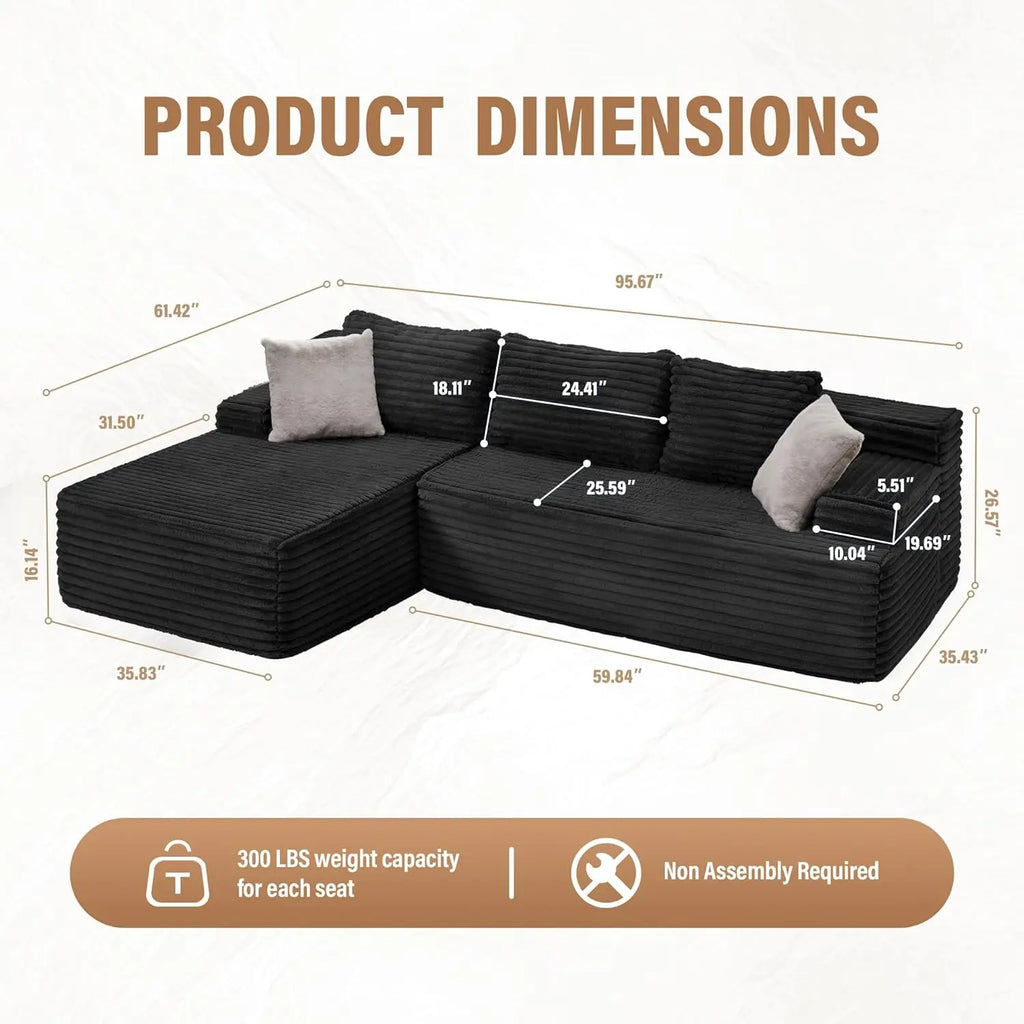 Comfy Modular Couch Sofa